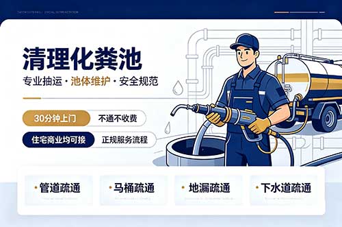 四方清理化粪池
